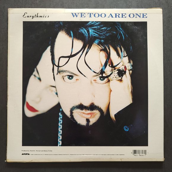 Eurythmics - We Too Are One Electric Synth Pop Music Vinyl LP Arista AL-8626 - Picture 3 of 4